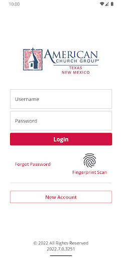 Android application American Church Group TX & NM screenshort