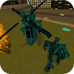 Cover Image of Tải xuống Máy bay trực thăng robot 1.2 APK