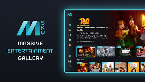 Android application Msky - Max Entertainment screenshort