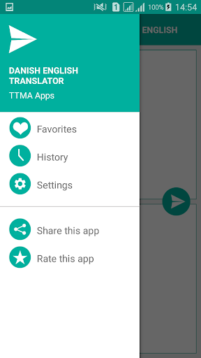 Danish English Translator Screen 3