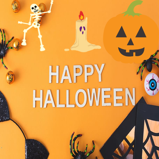 Halloween Stickers: wasticker logo