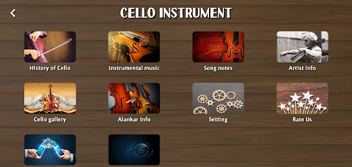 Cello Instrument Screen 3