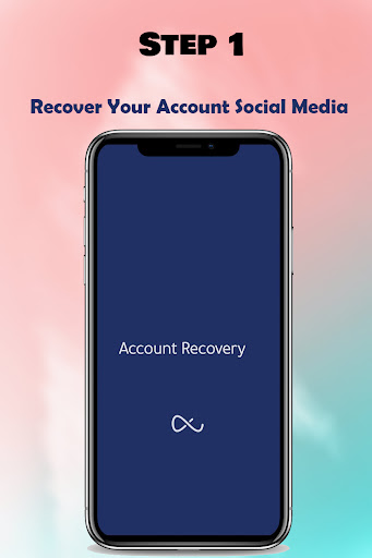 Recouver accounts . Screen 2