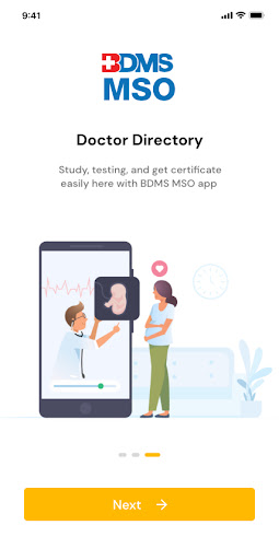 Android application MSO Training DEMO screenshort