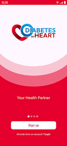 Android application DIABETES by HEART screenshort
