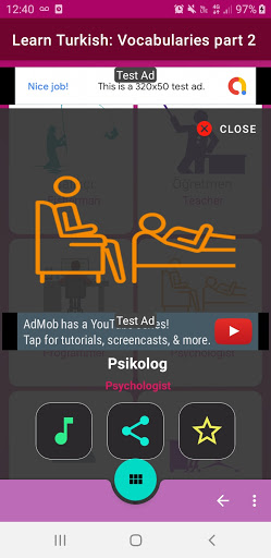 Learn Turkish words and vocab