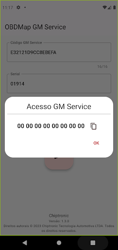 OBDMap GM Service Screen 2
