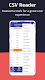 screenshot of CSV File Viewer