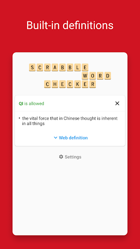 Word Checker for SCRABBLE  screenshots 1