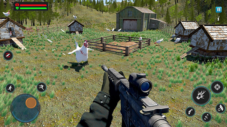 FPS Chicken Shoot Offline Game - 1.3.1 - (Android)