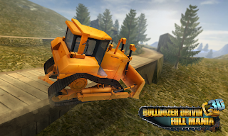 Bulldozer Drive 3D Hill Mania - Screenshot 2