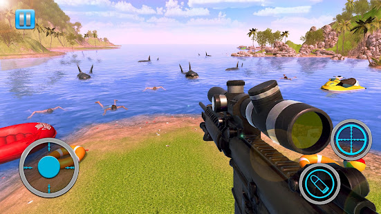 Whale Shark Attack FPS Sniper - Shark Hunting Game 1.0.18 7