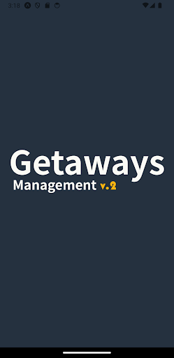 Android application Getaways Management screenshort