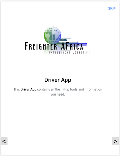 Freighter Africa Driver App