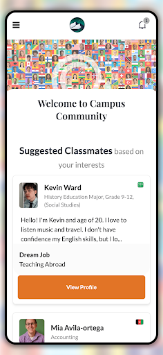 My Campus Community Screen 2