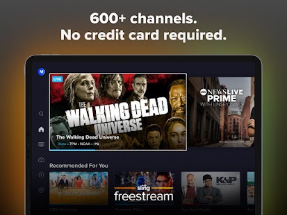 Sling: Live TV + Freestream Screenshot