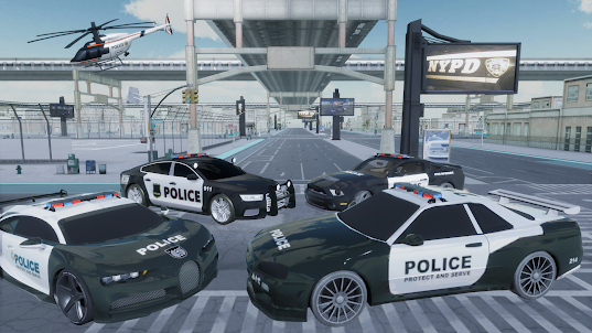 Police Cop Duty Skyline Drive