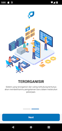 Pelindo Tower Engineering Screen 2