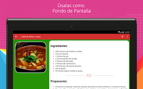 Screenshot 12 Comidas Mexicanas android