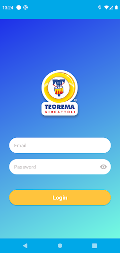 Android application Teorema B2B screenshort