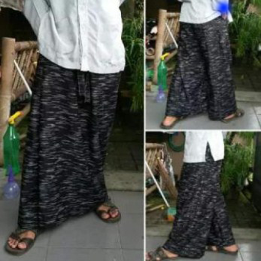 model of sarong pants