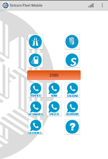 Setram Fleet Mobile Screen 2
