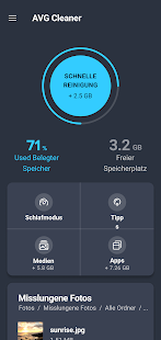 AVG Cleaner – Cleaner Bildschirmfoto