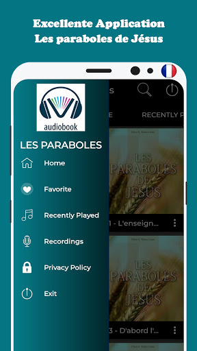 Android application Les Paraboles de Jésus Christ screenshort