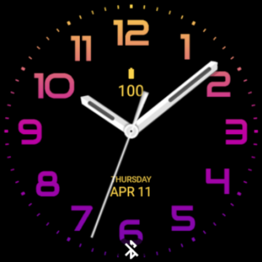 Sunset Analog Watch Face Latest Icon