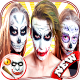 Joker Mask Halloween makeup icon