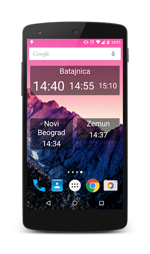 BG Metro - Red voznje Screen 2