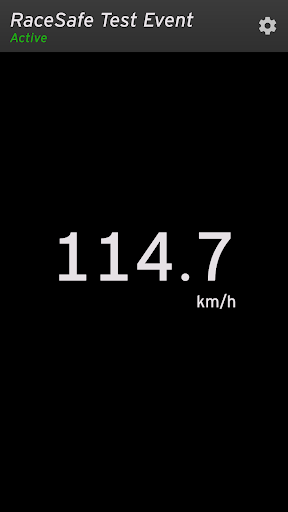 Android application RaceSafe screenshort