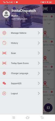Instadispatch Screen 2