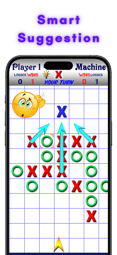 Tic Tac Toe AI - 5 in a row Screen 3