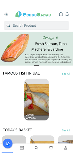 Android application Freshsamak screenshort