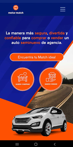 Android application MotorMatch screenshort