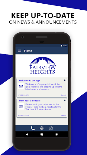 Android application City of Fairview Heights screenshort