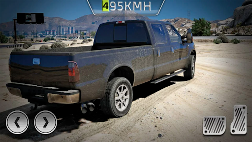 Android application F250 Duty Pickup Driving Sim screenshort