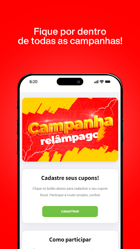 Android application App Campanhas Total screenshort