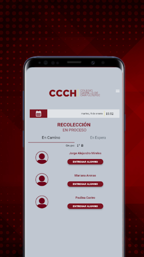 Android application Entrega Segura Maestros screenshort