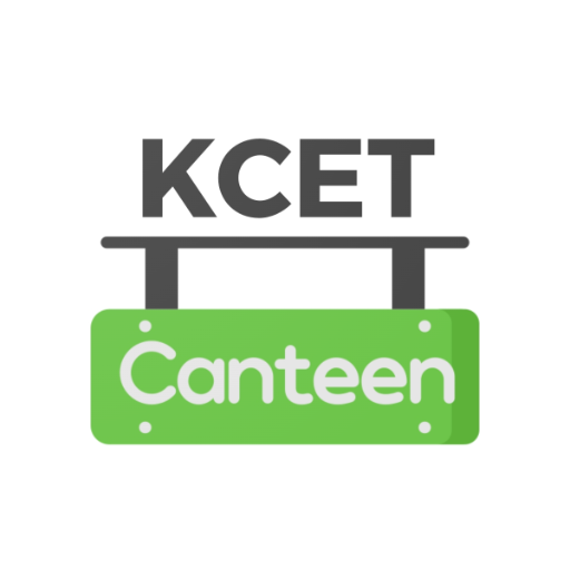KCET E-Canteen logo