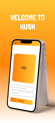 Android application Hush screenshort