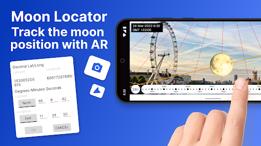 Captura de Pantalla 1 Localizador lunar e calendario android