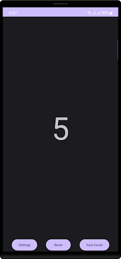 Android application Easy Tap Counter screenshort