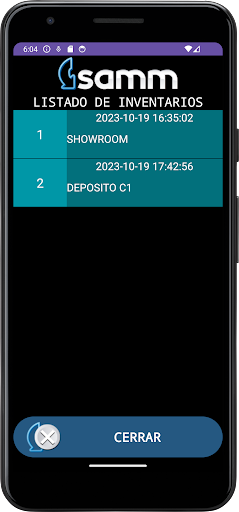 SAMM® PINVVOICE LITE Screen 3