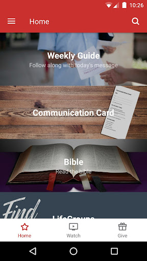 Android application Life Center Church Ponca City screenshort
