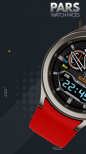 Pars Analog Watch Face Screen 2