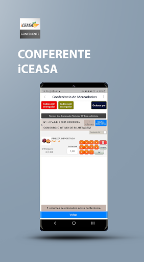 Android application iCeasa Conferente screenshort