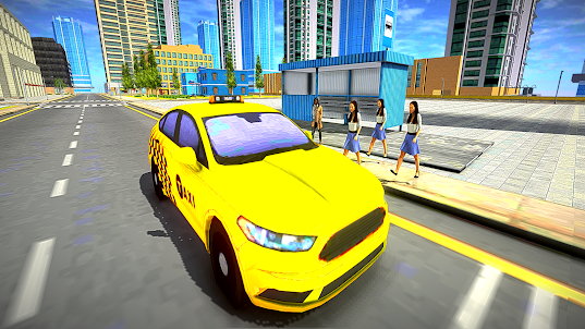 Taxi Game 3D:City taxi Driving