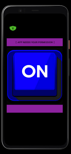 Android application Flashlight App screenshort